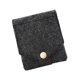 thumbnail image 2 of Mini bolsa portátil para lápiz labial con espejo, bolsa cuadrada con cierre a presión, bolsa de fieltro para maquillaje (gris oscuro), 2 of 5
