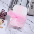 thumbnail image 4 of NOGIS Pink Sheer Ribbon, 50 Yards 1-1/2 inch Wide Shimmer Sheer Organza Ribbon for Bow Making, Gift Wrapping, Box Packaging, Crafting, Christmas Decoration and More, 4 of 7