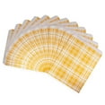 thumbnail image 2 of 50 pcs of 8 1/2 x 11 Plaid-Yellow Paper Gift Bags  Shopping/Sales/Tote Bags, 2 of 10