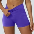thumbnail image 6 of AherBiu Workout Shorts for Women V High Waisted Bikers Shorts Slim Fitted Stretch Bottoms Activewear, 6 of 9
