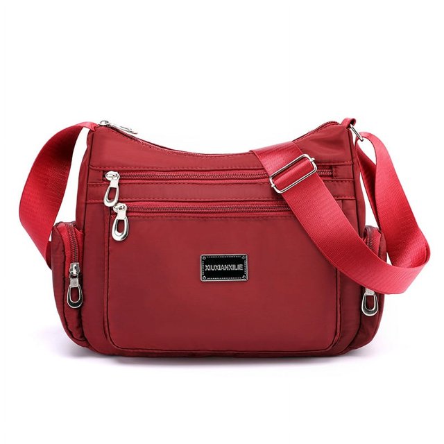 Bolso para madres de mediana edad y mayores, bolso de lona de tela Oxford, bolso de hombro de gran capacidad, bolso cruzado, bolso de mujer