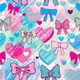 thumbnail image 2 of Vinil Decorativo en Lamina Deco Adhesivo Corazones y moños Joss Design 5.5 m x 50 cm, 2 of 3
