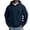 Navy, variant on Zylanna Men's Hooded Sweatshirts with Pockets, Quarter Zip Soft & Comfy Long Sleeve Solid Color Casual Outdoor Hoodies Tops for Men Khaki