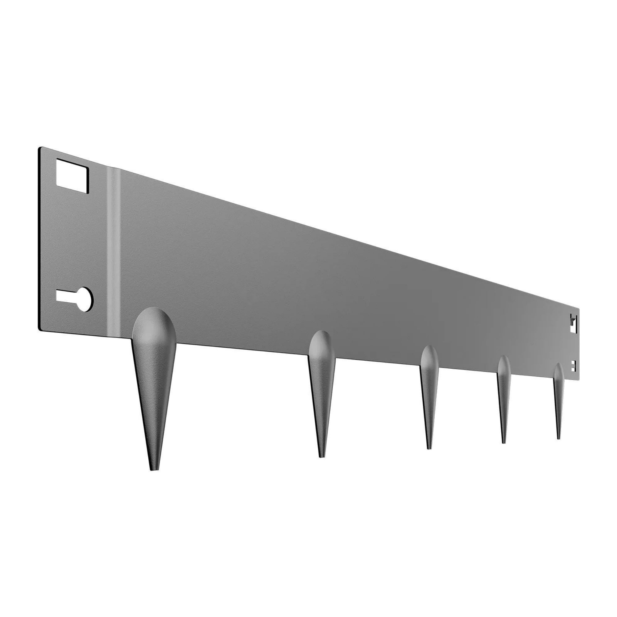 5-Pack Steel Landscape Edging (39x4 in), Bendable Heavy Duty Metal Garden Border for Flower Beds & Pathways