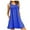 Blue, variant on Nightshirt for Women Sleeveless Sleepwear Nightgown V Neck Henley Tunic Tank Dress Casual Loungewear Loose Ruched Pajama Dress Light Blue L