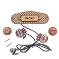 thumbnail image 1 of Maple Alnico V Cooper 4.5Kohm Pickup Line Circuit Bobbins for Cigar Box Guitar Music Instrument Accessories, 1 of 6