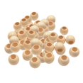 thumbnail image 4 of 100 piezas de cuentas de madera, decoraciones de Halloween, manualidades DIY, suministros caseros de 20mm, cuentas espaciadoras para fabricación de, 4 of 9