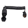 thumbnail image 3 of 2x 12V 7 Pin Enchufe de Remolque 13 Pin Adaptador de Enchufe Cableado Conector shamjiam Enchufe de remolque a enchufe de remolque, 3 of 7