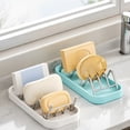 thumbnail image 4 of Soap Storage Rack For Bathroom Counter Draining Organizer Shelf No Drill Home Storage Solution, 4 of 4