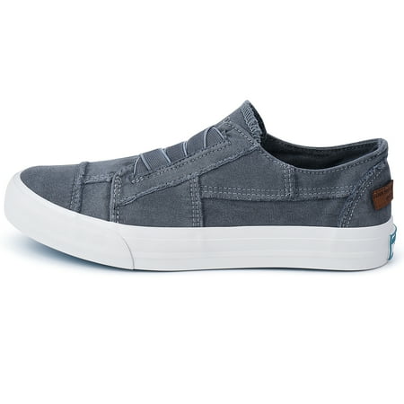 

JENN ARDOR Women s Slip On Laceless Canvas Sneaker