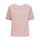 thumbnail image 4 of Ploknplq Elbow Length Tee Shirts for Women,Gradient Shirt,Tunic Tee,Womens Summer Tops Lapel Striped Back Loose Top Casual Shirt T Shirt,3/4 Sleeve Tunic Tops for Women,Top for Women Red 3XL, 4 of 5