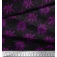 thumbnail image 3 of Soimoi Pink Poly Georgette Fabric Sparkle Tie-Dye Print Fabric by the Yard 42 Inch Wide, 3 of 3