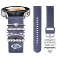 thumbnail image 1 of Correa de reloj DaQin grabada con flores, compatible con Samsung Galaxy, 1 of 9