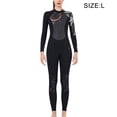 thumbnail image 2 of Trajes de trabajo chinos personajes de buceo en traje de baño elasticidad elasticidad UV-Protección de surf Traje para snorkeling Surfing Black L Negro L 3mm Scienceny  OD017111-10, 2 of 6