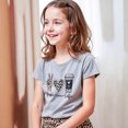 thumbnail image 5 of TAIAOJING Girls Summer Outfits Sets Casual Leopard Print Short Sleeve Shorts Outfits Sets O-Neck Loose Fit Toddler Clothes For Daily Wear Age 3-8 Years Cozy 5-6Y, 5 of 6