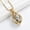 Gold/Steel, variant on Teardrop Cremation Pendant Small Urns For Ashes Keepsake Urn Necklace mini urns