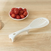 Travelwant Rice Paddle, Silicone Standing Rice Spatula with Non Stick Rice Spoon Paddle Heat Resistant Rice Cooker Spoon, Serving Spoon for Rice