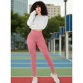 thumbnail image 2 of Pack de 2 Leggings Casuales de Mujer Unitalla de Yoga para Dama y Cintura Alta Pantalones Ajustados con Control de Abdomen no transparentan, 2 of 5