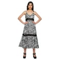 thumbnail image 1 of Moomaya Robe Maxi Sans Manches à Bretelles Spaghetti Ajustables pour Femmes Grande Taille, 1 of 6