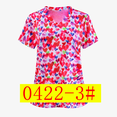 thumbnail image 3 of Camiseta de mujer para el día de San Valentín con estampado digital, cuello en V dividido, uniforme de enfermera, ropa de trabajo, estilo elegante, informal y cómodo, 3 of 3
