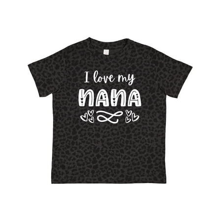

Inktastic I Love My Nana with Hearts Gift Toddler Boy or Toddler Girl T-Shirt