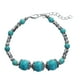 thumbnail image 1 of Retro pulsera de las mujeres hechas a mano de cuentas de moda regalos de joyería pulseras de turquesa, 1 of 7
