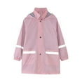 thumbnail image 5 of Gelikeya Kids Rain Ponchos Toddler Rain Coat for Girls Boys Rain Jacket Breathable with Pockets 2-11Y (Pink, 4-5 Years), 5 of 5