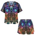 thumbnail image 3 of Tool Band Undertow Music Summer Home Suit For Womens Short-Sleeved Pajama Set 2pcs Loungewear Soft Sleepwear T-Shirts Tee Shirt Top And Short Sleeping Pants, 3 of 8