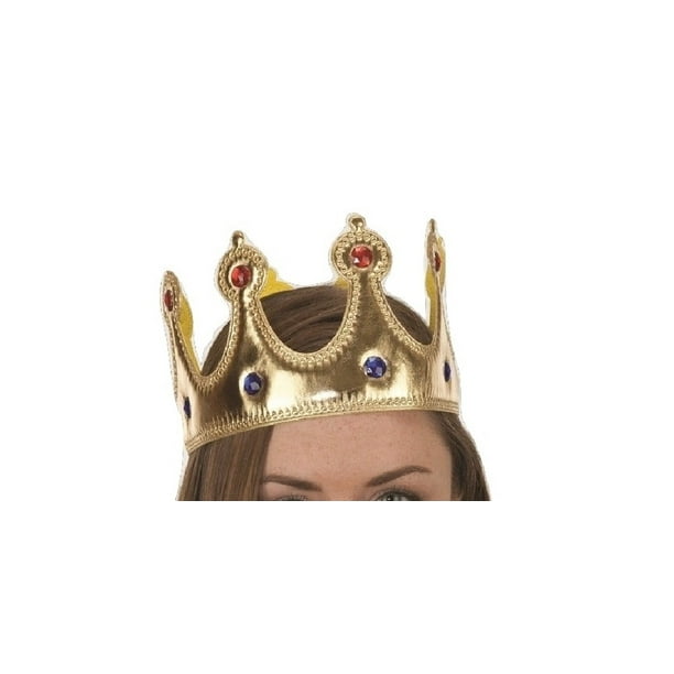 Gold Jeweled King Queen Crown Prince Princess Adult