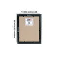 thumbnail image 4 of Black .75 inch Picture Frame, Solid Wood Wall Decor Poster Picture Frames by US Art Frames, 4 of 5