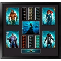 Aquaman (Aquaman, Mera, Black Manta, Ocean Master) FilmCells Presentation Limited Edition Montage Wall Art