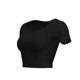 thumbnail image 4 of Tops de Yoga para Mujeres Secado Corto con Elástico Y Cojín de Pecho, Top Deportivo de Ajuste Apretado para Primavera Verano, 4 of 4