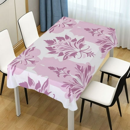 

ALAZA Artistic Flowers Rectangle Tablecloth Tablecover Dinning Table Cloth 54 x72