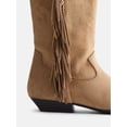 thumbnail image 5 of Scenario Women's Fringe Short Boots, 5 of 6