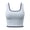 C-Sky Blue85, variant on DHFJKG Sports Camisole Women Summer Cropped Tank Top Sports Workout Color Block Sleeveless Shirts Fitted Stretchy Yoga Gym Running Versatile Tops