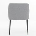 thumbnail image 4 of Williamsburg Mid-century Modern Upholstered Arm Chair, 4 of 5