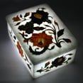 thumbnail image 3 of Precious White Marble Handmade jewellery Box Gift For Her, 3 of 4