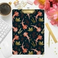 thumbnail image 4 of FMSHPON Pink Axolotl Fish Clipboard Hardboard Wood Nursing Clip Board and Pull for Standard A4 Letter 13x9 inches, 4 of 5