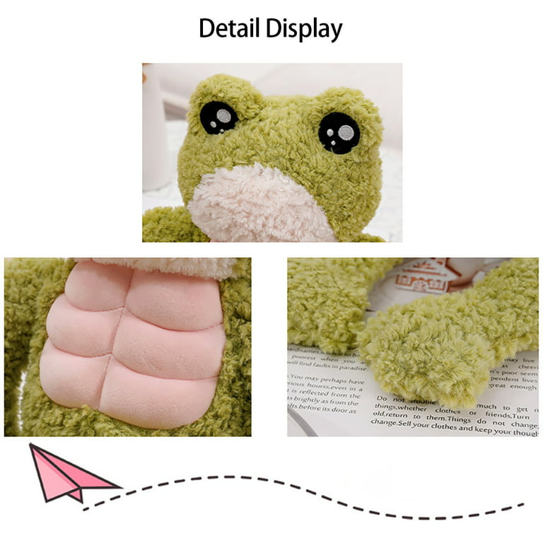 Muscle Frog Doll Ugly Cute Frog Frog Doll Plush Toy Doll Cute Cute  Children'S Gift Valentine'S Day Gift*1Pcs Christmas Gifts Plush As Shown 