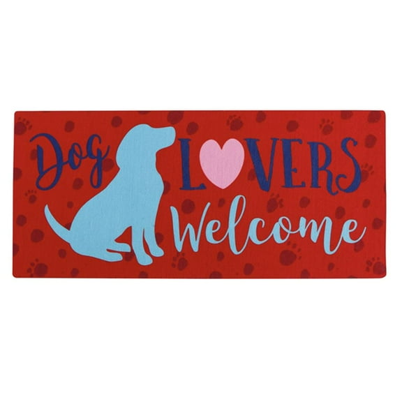 Evergreen Sassafras Switch Mat - Dog Lovers Welcome