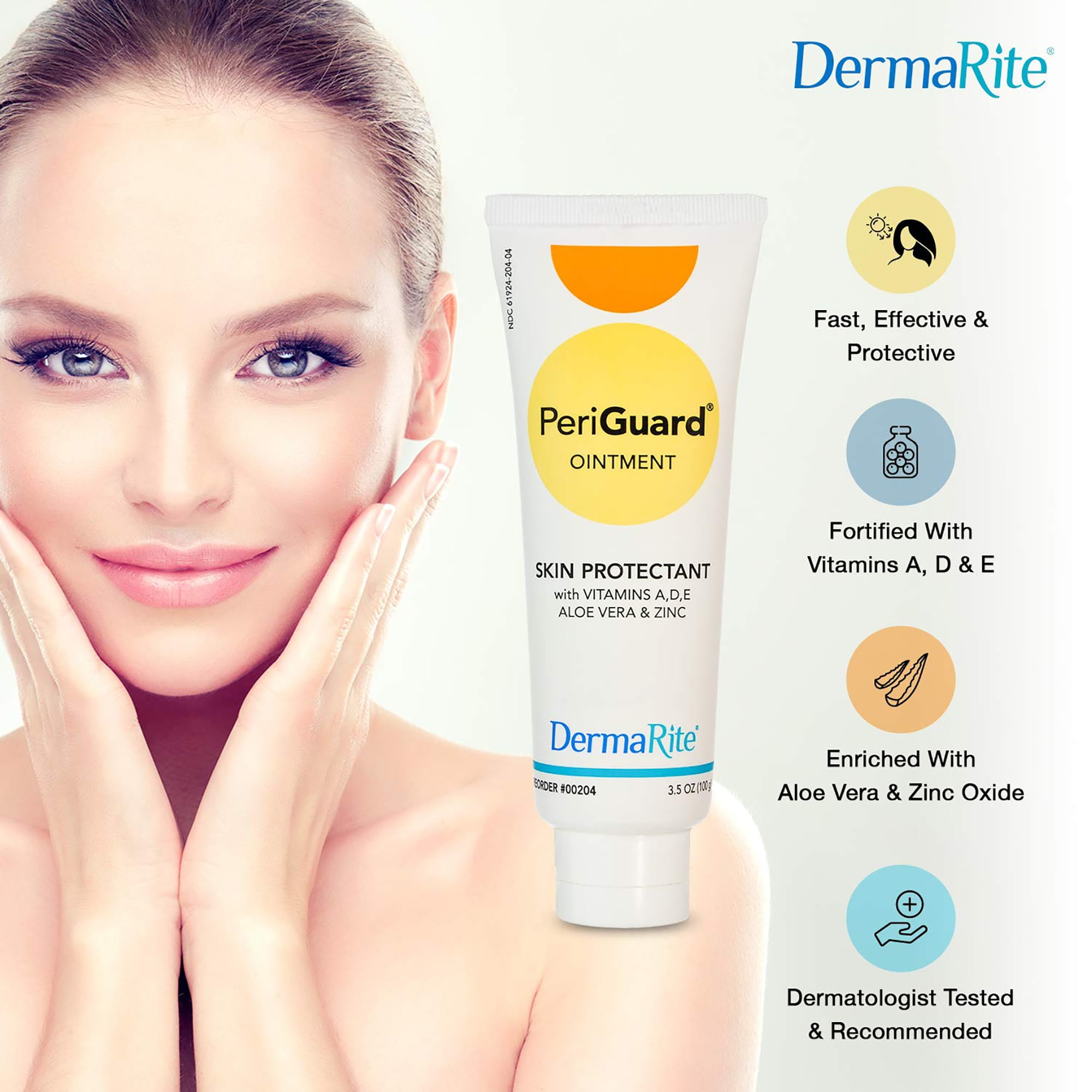 (2 pack) PeriGuard Scented Skin Protectant Ointment 7 oz. Tube 00205 1 Ct