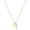 03.Mar-Blue Aquamarine C, variant on Initial Birthstone Necklace for Women 14K Gold Plated Dainty Tag Cubic Zirconia Birthstone Pendant Necklace,Letter A-Z,January-December,Birthday Christmas Jewelry Gift[x4287]