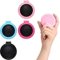 thumbnail image 4 of 4 Pcs Brosse à Cheveux de Poche avec Miroir, Brosse Ronde Pliable de Voyage, Mini Peigne à Cheveux, Peigne Compact Format Voyage, Peigne de Massage pour Cheveux pour Femmes et Filles, 4 of 7