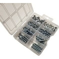 thumbnail image 2 of Machine Screws Assortment Kit with Nuts, Hexagon Head Nuts, Screwdriver Tool Needed, Variety of Sizes, 112 Pieces, 2 of 6