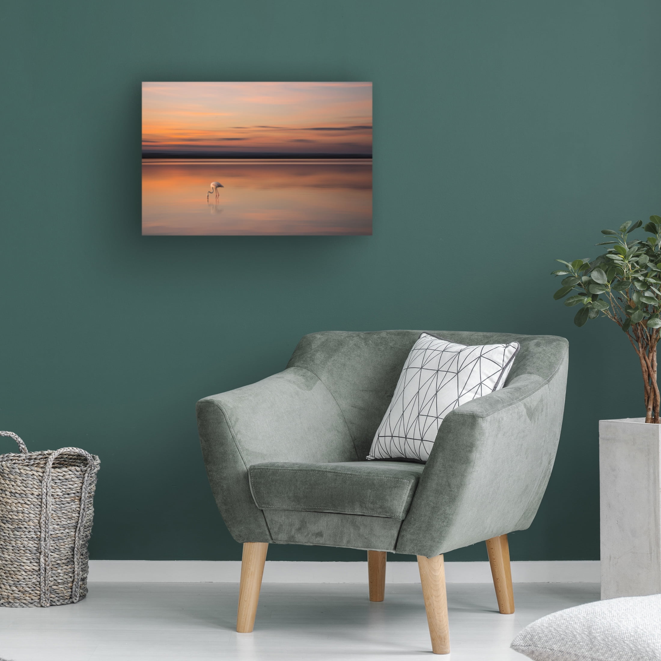 Canvas Wall Art - Dorian Gray 'Untitled' Wall Art for Living Room, Bedroom, or Office Décor by Trademark Fine Art - 19 x 12 Inches