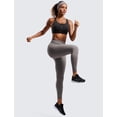 thumbnail image 3 of Sostén deportivo CRZ YOGA con cierre frontal, sin aros, soporte alto, talla 34E, negro, 3 of 6