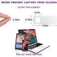 thumbnail image 4 of Abiola 3 Pcs Computer Tablet Camera Anti-Peeping Privacy Patch Slide Cover Laptop Camera Cover Sliding White, 4 of 5
