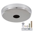thumbnail image 3 of B&P Lamp® Rounded Ceiling Light Canopy Plate Kit (Nickel), 3 of 3