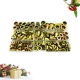thumbnail image 2 of MasteelfCA 190Pcs Assorted Rivet Nuts Carbon Steel Nuts Utility Screws Nuts Flat Head Nuts Kit Repairing Accessory for Home Shop, 2 of 7