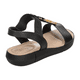 thumbnail image 3 of Sandalias Modare Mujer Negro Casual Adorno negro 23.5, 3 of 10